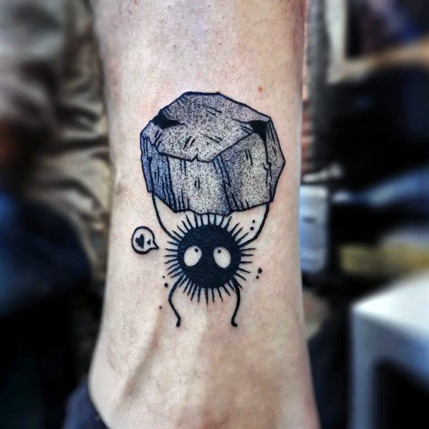 Female Cool Susuwatari Tattoo Design