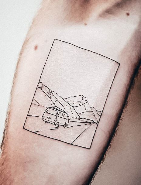 Female Cool Travel Tattoo Ideas