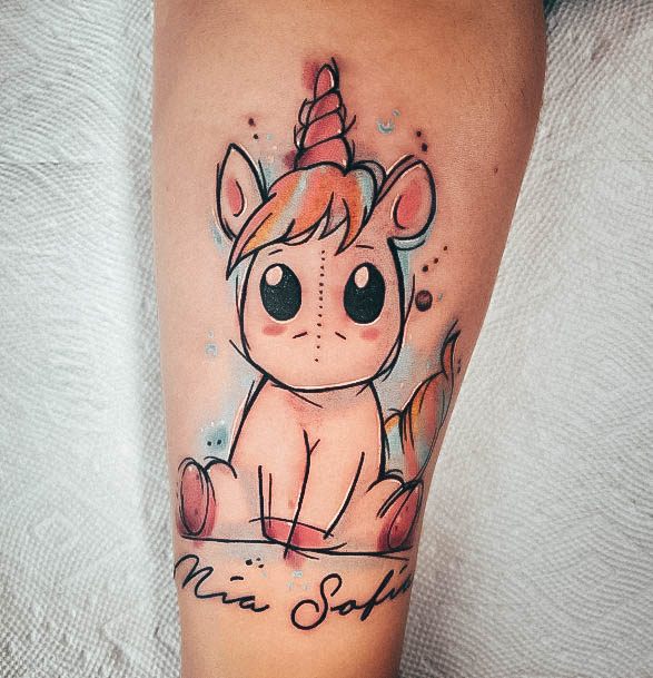 Top 100 Best Unicorn Tattoos For Women - Mythical Creature Design Ideas