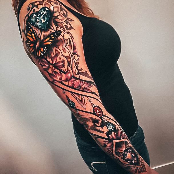 Top 100 Best Unique Tattoos For Women - One Of A Kind Design Ideas