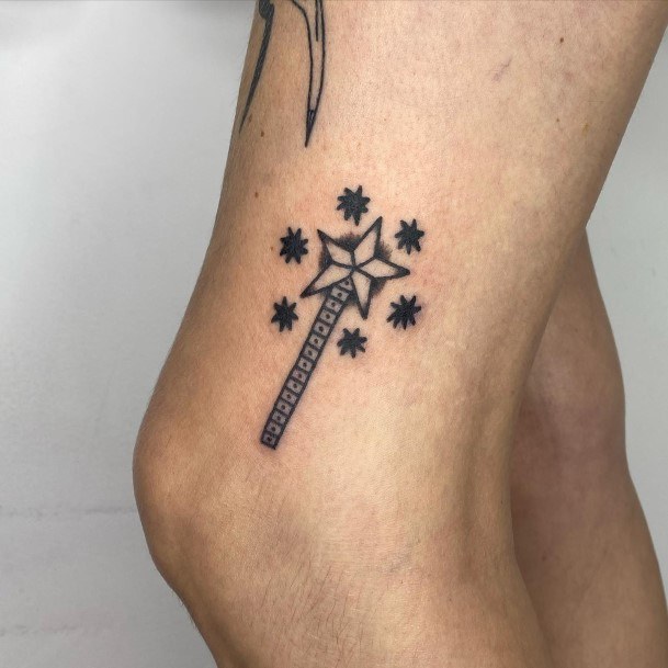 Female Cool Wand Tattoo Ideas