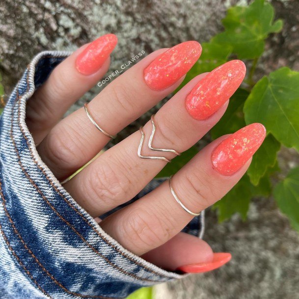 Female Coral Nails