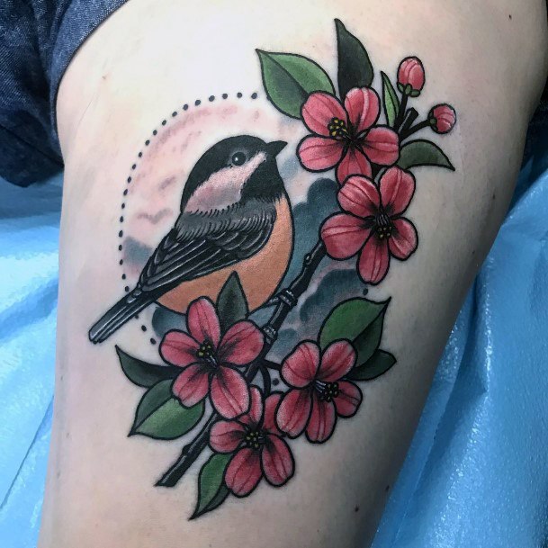 Female Crabapple Tattoos