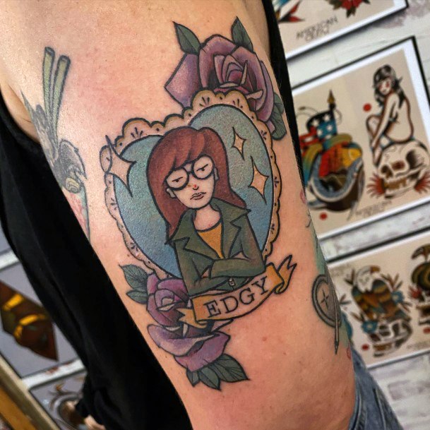 Female Daria Tattoos