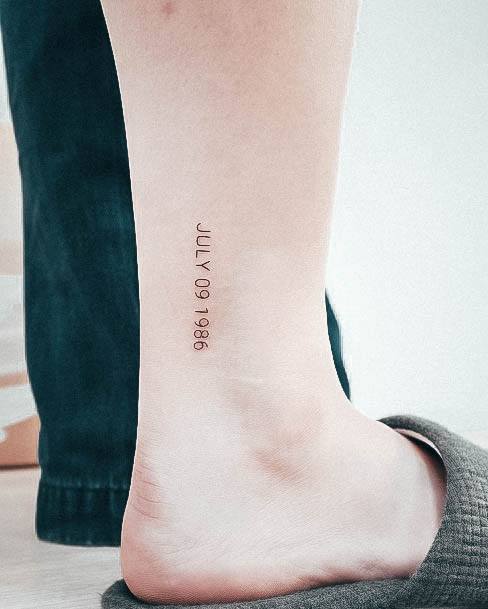 Female Date Tattoos