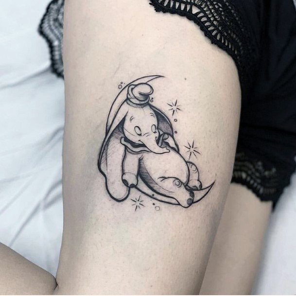 Female Dumbo Tattoos