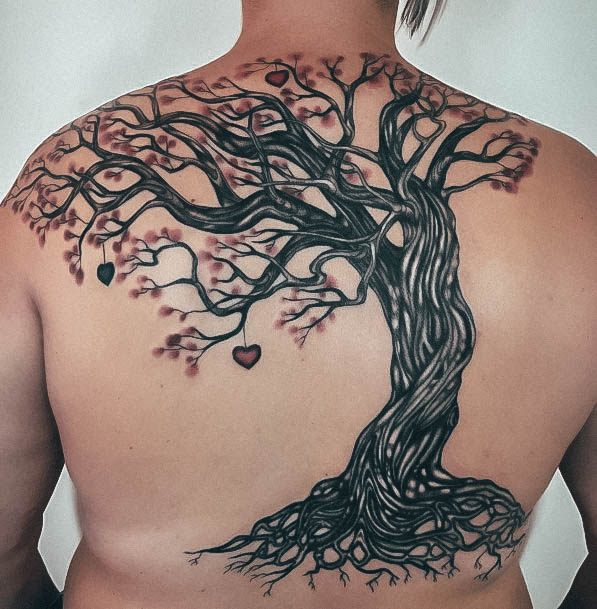 Female Family Tree Tattoos