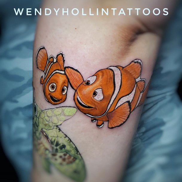 Female Finding Nemo Tattoos