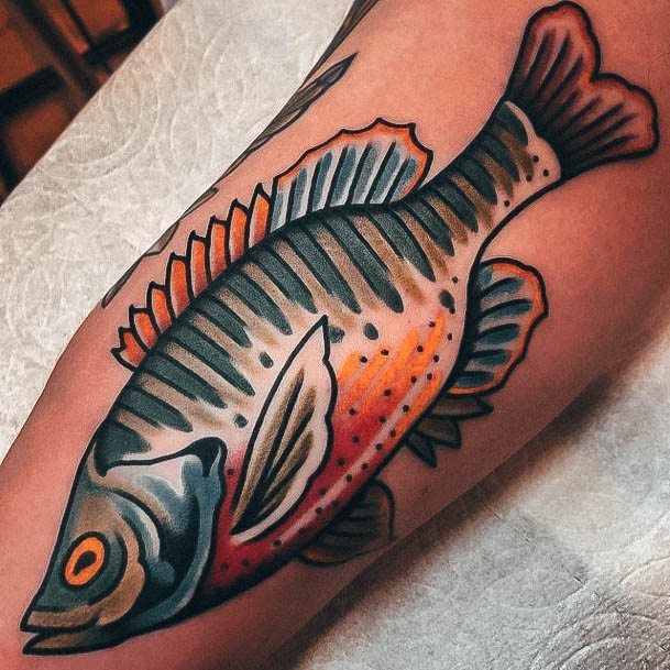 Female Fishing Tattoos