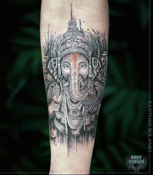 Female Ganesha Tattoos