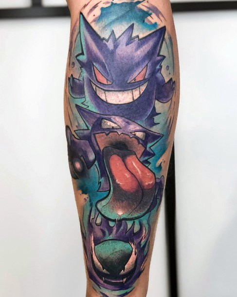 Female Gengar Tattoos