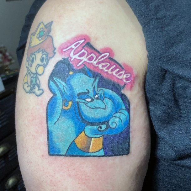 Top 100 Best Genie Tattoos For Women Aladdin Disney Design Ideas