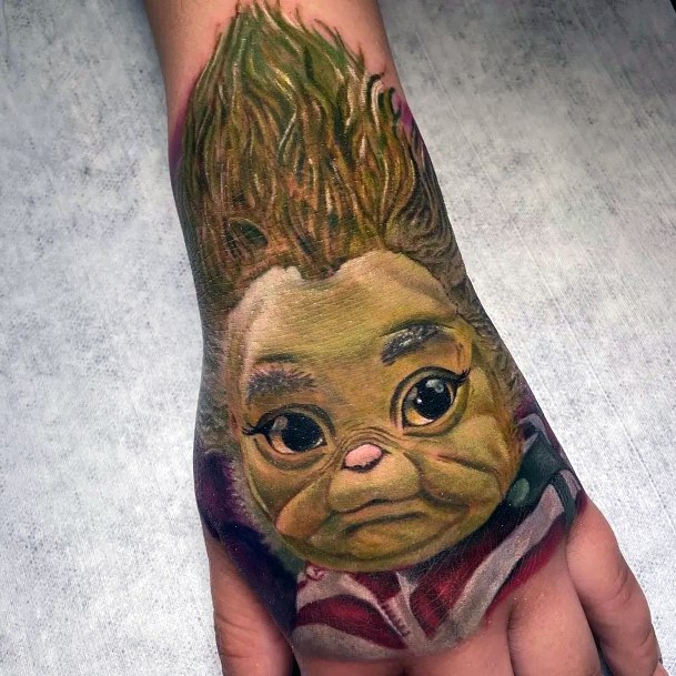 Female Grinch Tattoos