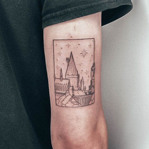 Female Harry Potter Tattoos Tricep