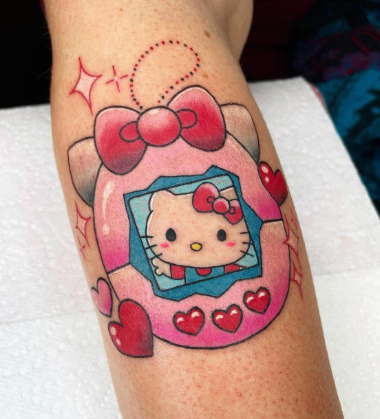 Female Hello Kitty Tattoos