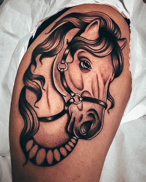 Female Horse Tattoos