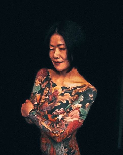 Female Japanese Tattoos