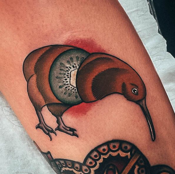 Female Kiwi Bird Tattoos