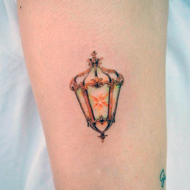 Female Lantern Tattoos