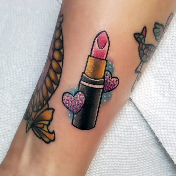 Female Lipstick Tattoos
