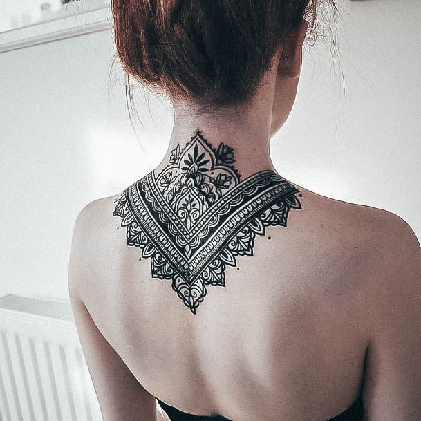 Female Mandala Tattoos