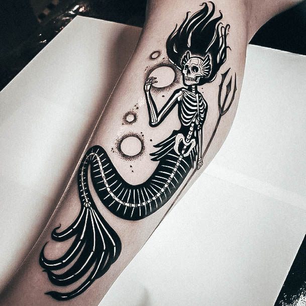 Female Mermaid Tattoos