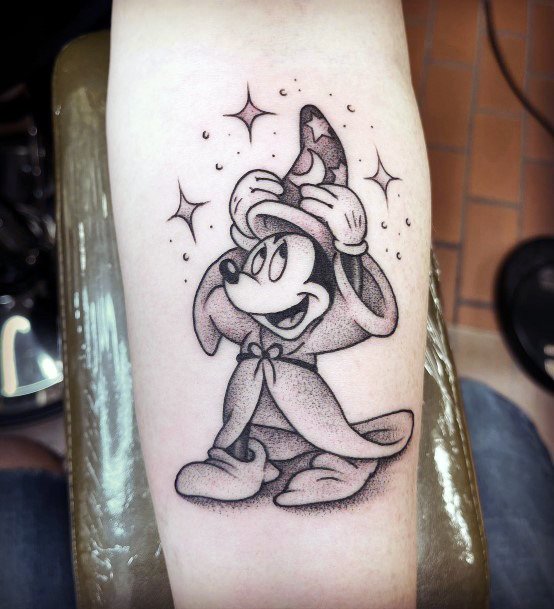 Female Mickey Mouse Tattoos