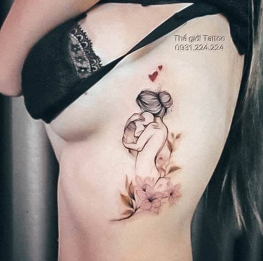 Female Momr Tattoos