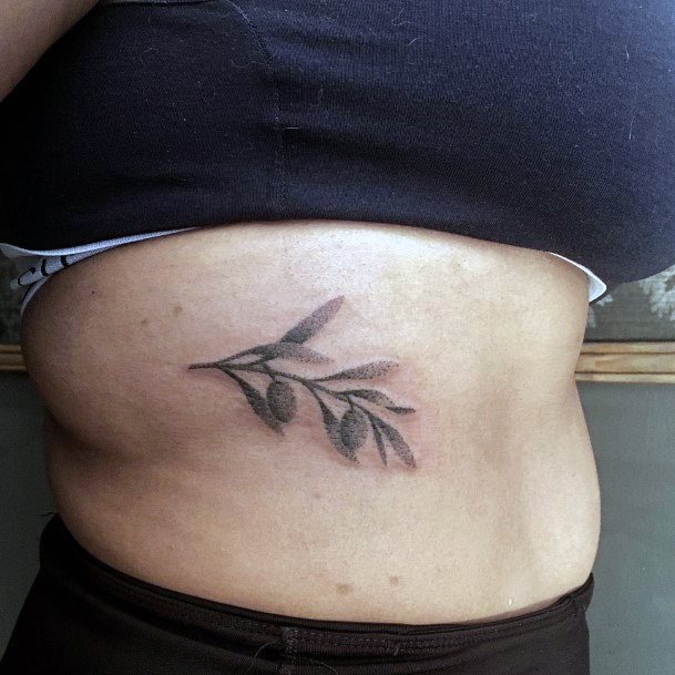 Female Olive Tree Tattoos