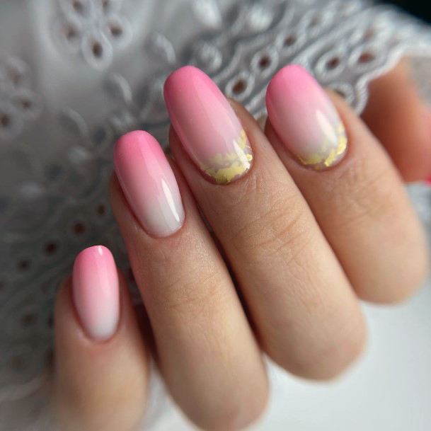 Female Ombre Summer Nails