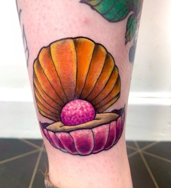 Female Oyster Tattoos