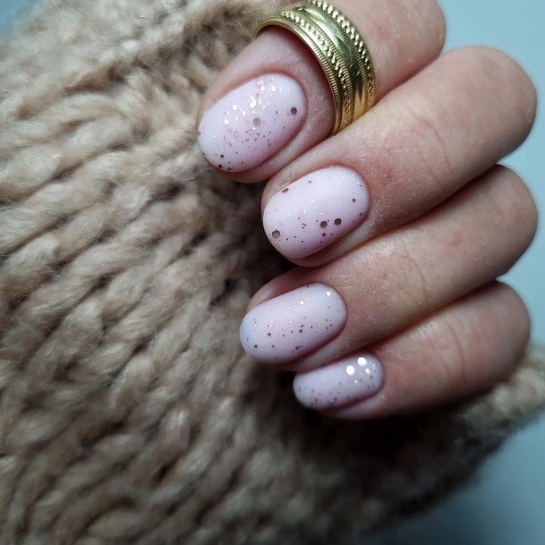 Female Pale Pink Nails