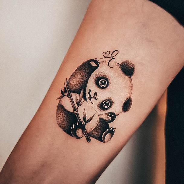 Female Panda Tattoos