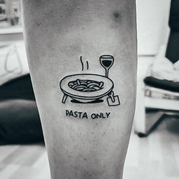 Female Pasta Tattoos