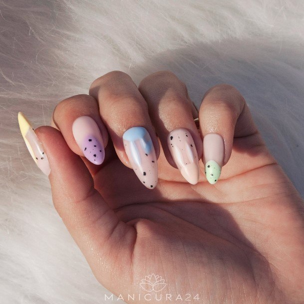 Female Pastel Nails