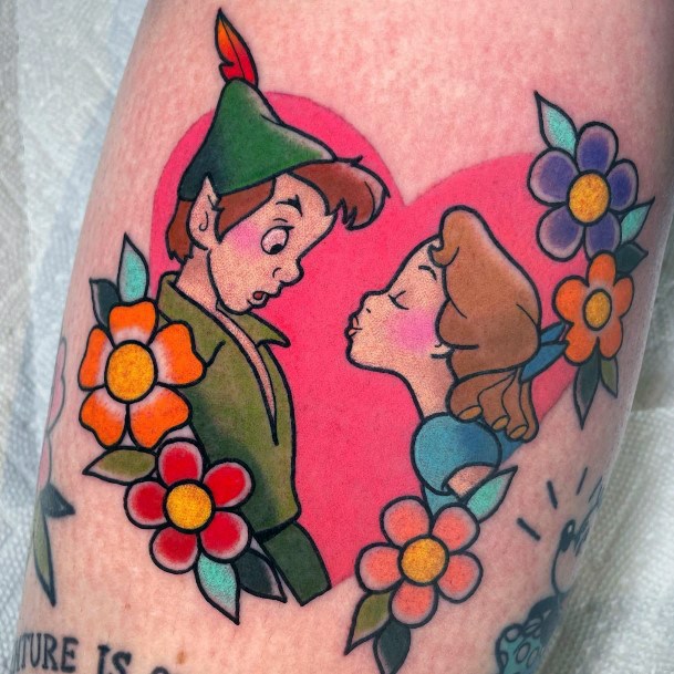 Female Peter Pan Tattoos