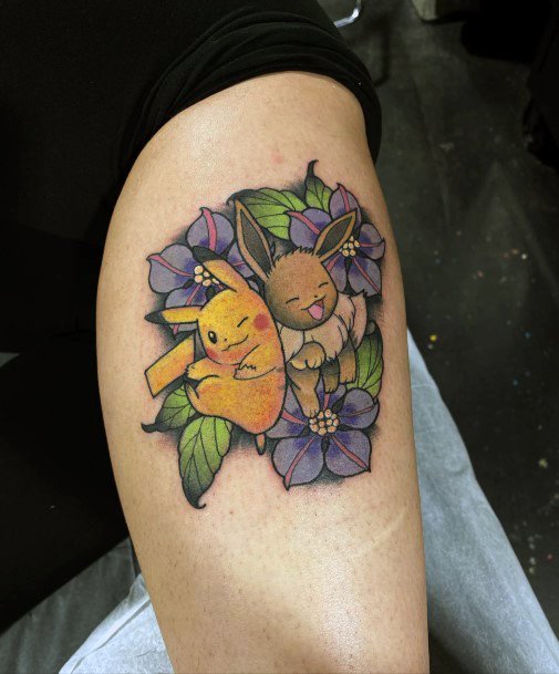 Female Pikachu Tattoos