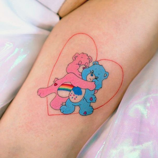 Female Pink Tattoos