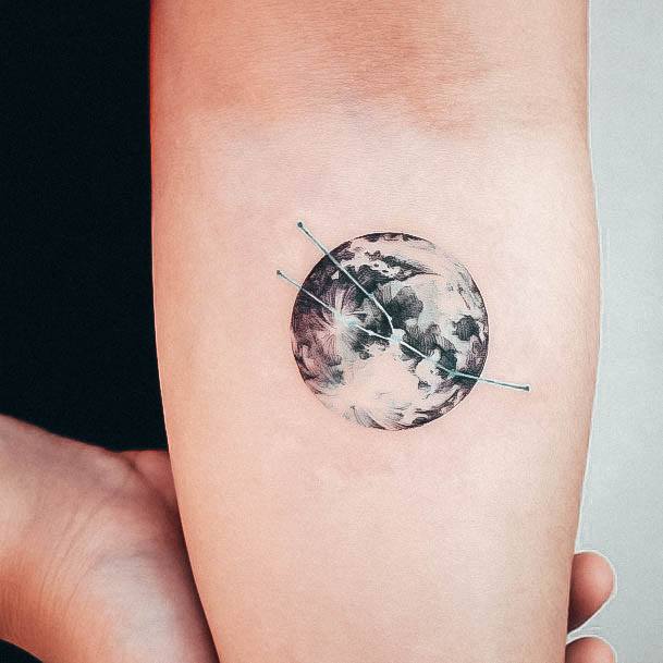 Female Planet Tattoos