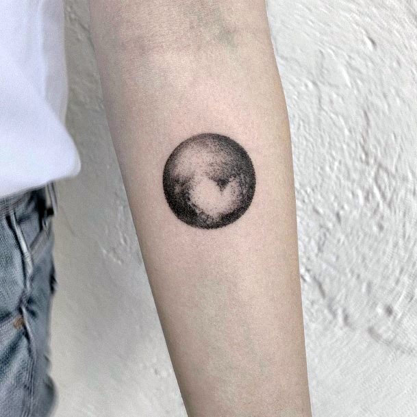 Female Pluto Tattoos