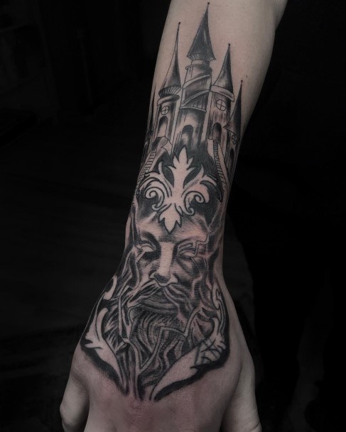 Female Poseidon Tattoos