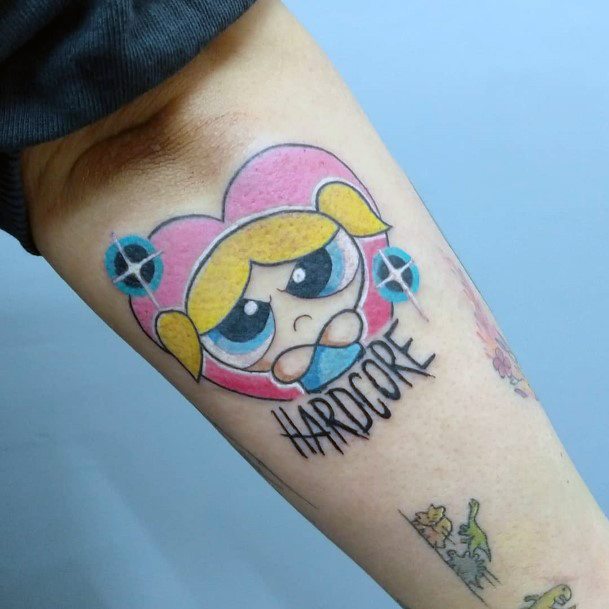 Female Powerpuff Girls Bubbles Tattoos