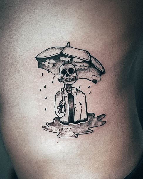 Female Rain Tattoos