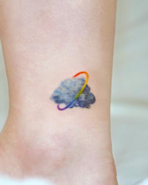 Female Rainbow Tattoos