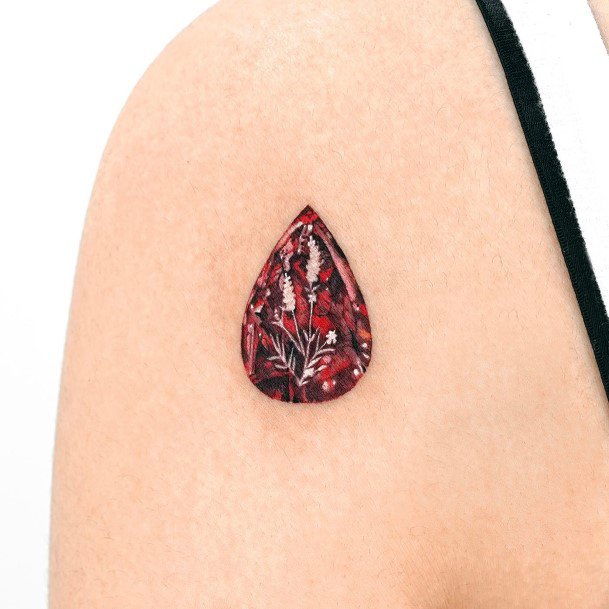 Female Ruby Tattoos