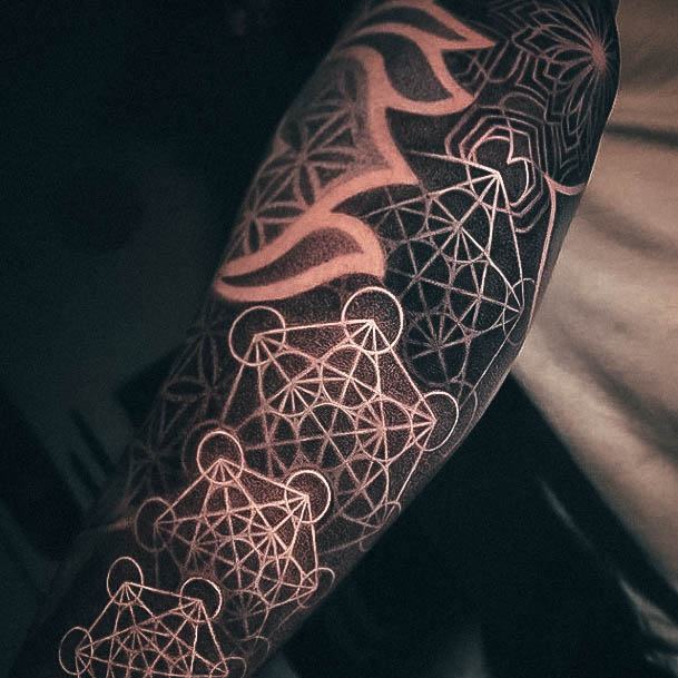 Female Sacred Geometry Tattoos