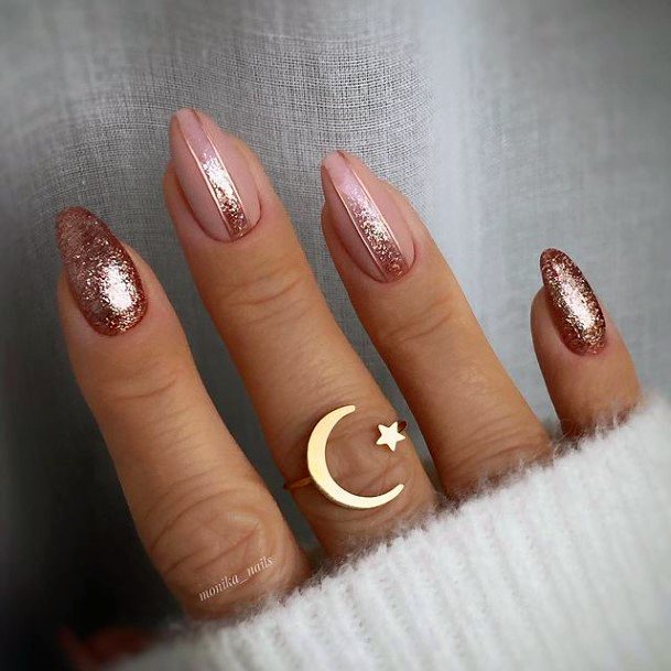 Female Shimmer Nails