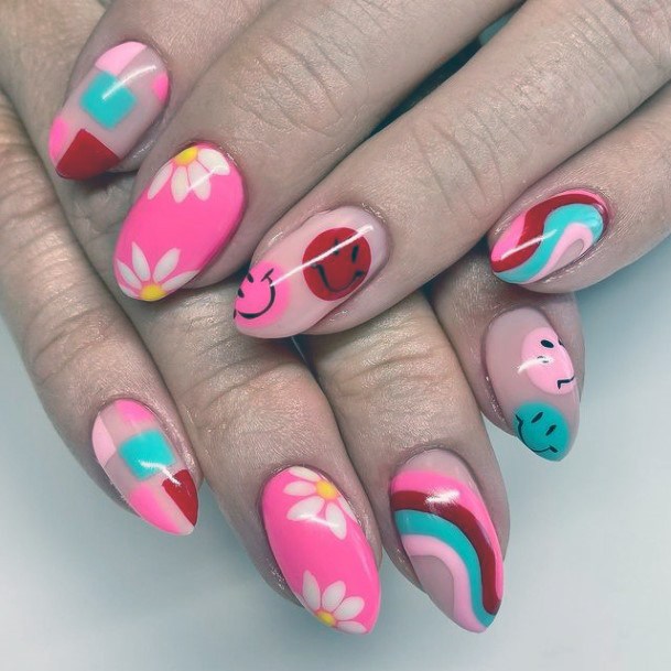 Female Short Summer Nails