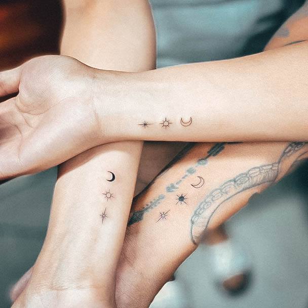 Female Sibling Tattoos