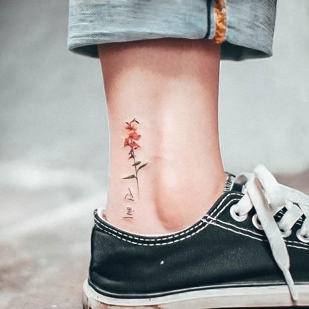 Female Small Flower Tattoos